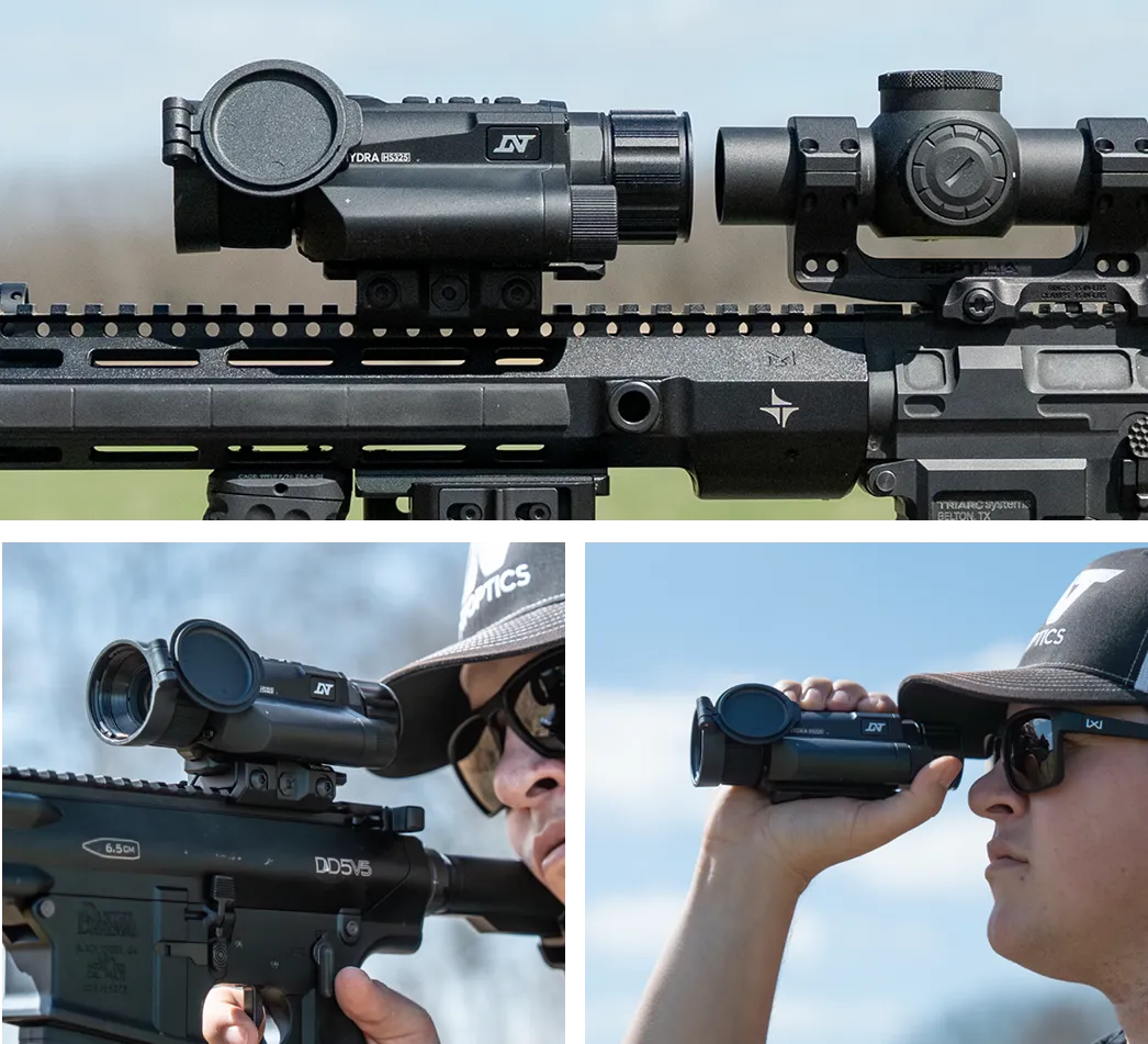 DNT Hydra 3 in 1 thermal optics, clipon, scope, monocular