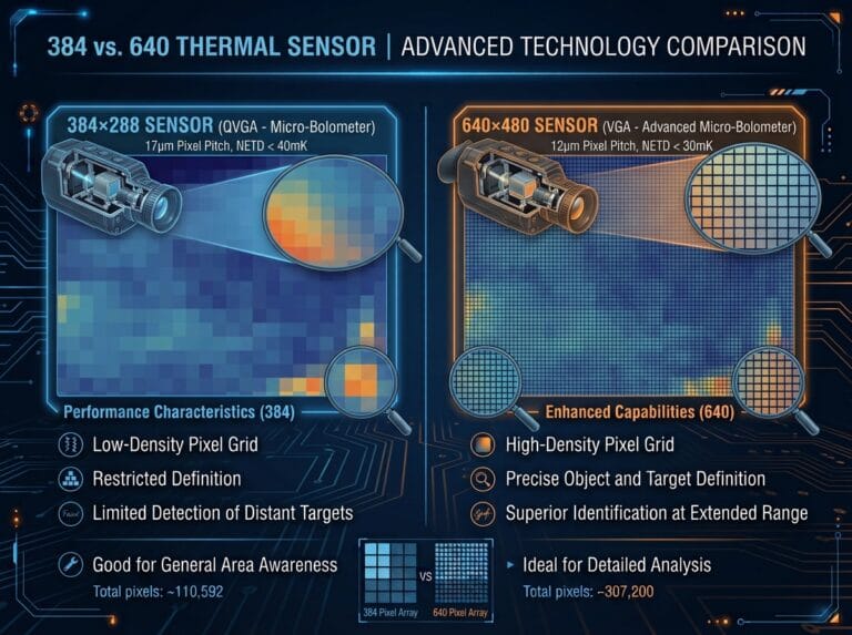 384 vs 640 Thermal Sensor Comparison